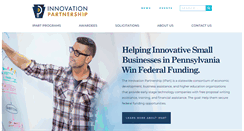 Desktop Screenshot of innovationpartnership.net